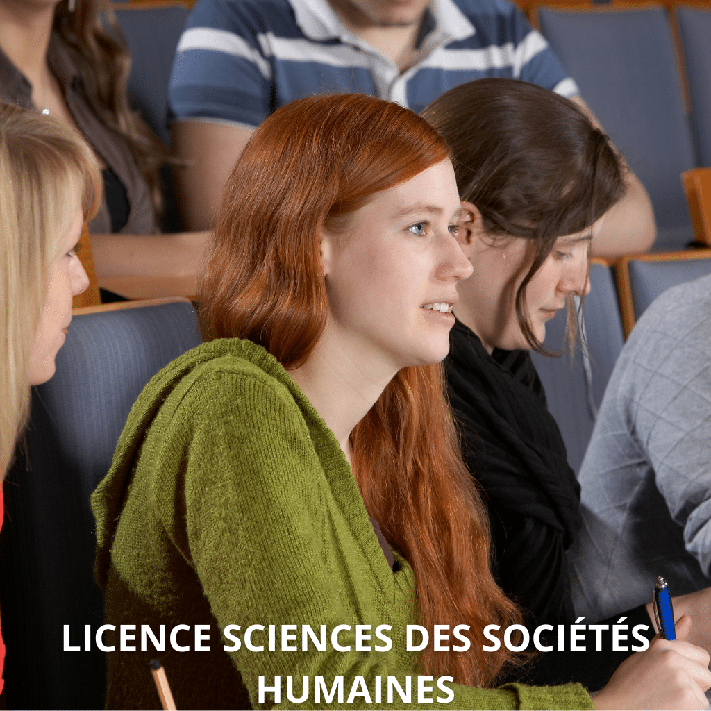 Licence Sciences des Sociétés Humaines