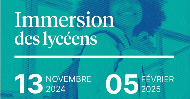 Immersion Lycéens ESSLIL Université Lille