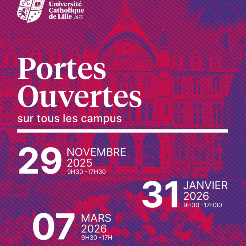 JPO Journée Portes Ouvertes samedi 29 novembre ESSLIL Université Catholique de Lille