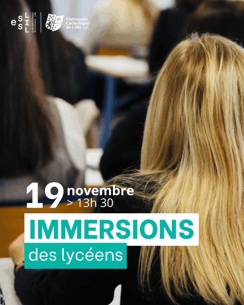 Immersions ESSLIL 19 novembre Université catholique Lille