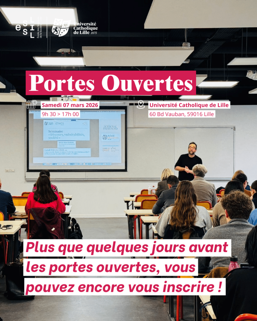 Samedi 7 mars 2026 : une journée portes ouvertes pour construire votre orientation, du lycée au master